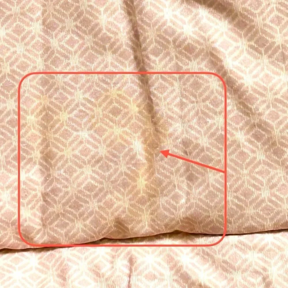 Croscill King Pillow Shams Green Gold Cinnamon Damask Rope Border Carrington